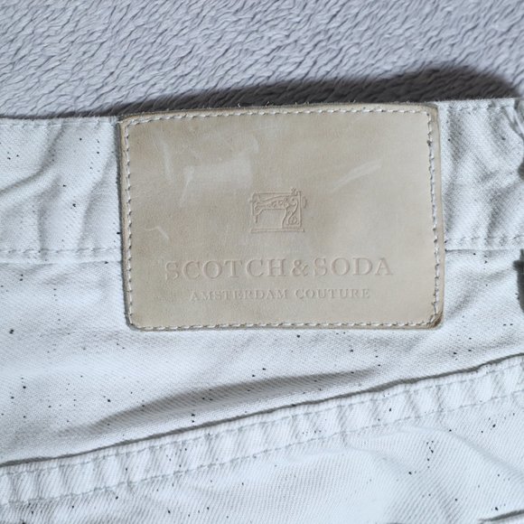 Scotch & Soda Gray Ralston Caliente Button Fly Distress RAW (31x32) - Picture 13 of 16